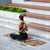 Yoga Mat In Use